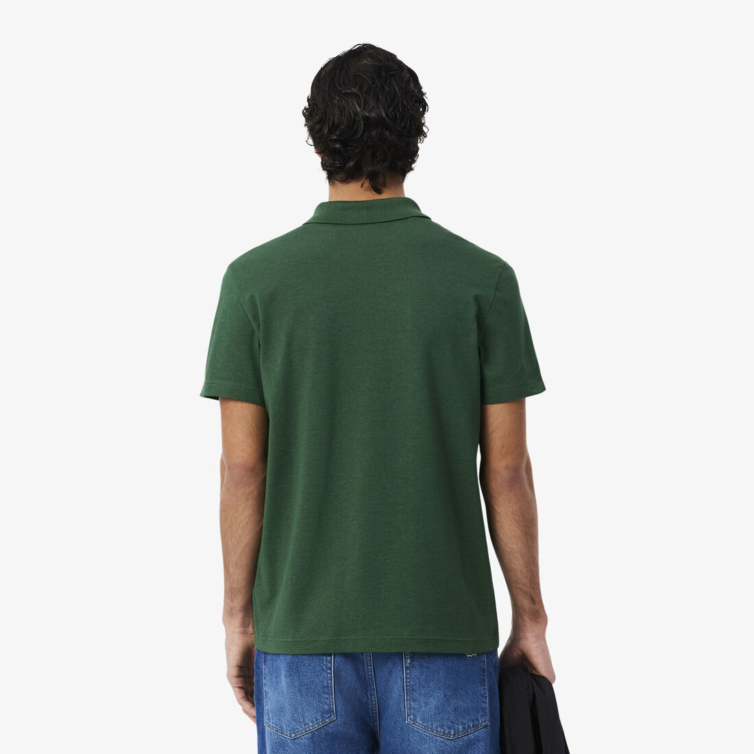 Regular Fit Cotton Blend Polo Shirt Regular Fit Cotton Blend Polo Shirt