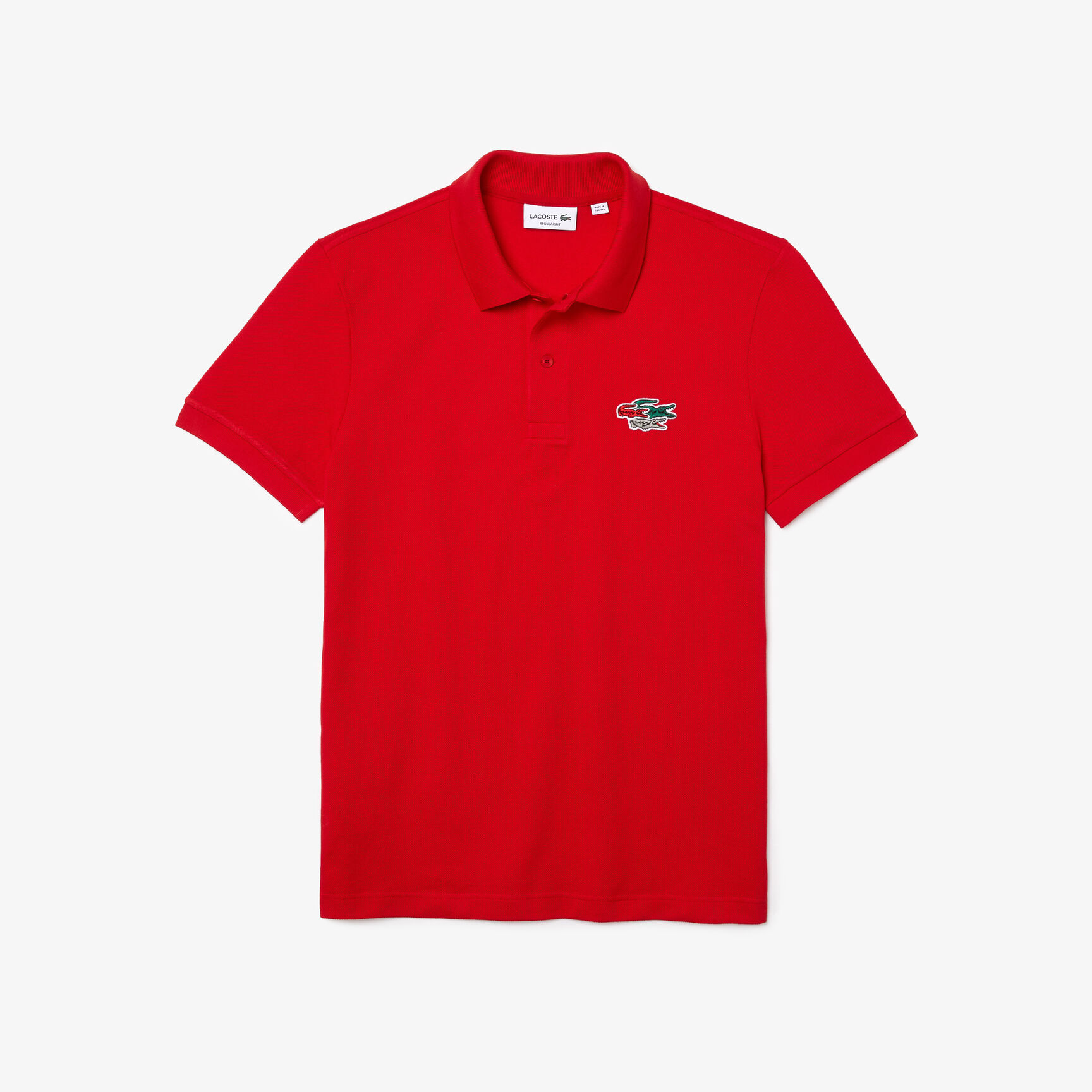 قميص بولو Lacoste من القطن العضوي للرجال بقصة عادية قميص بولو Lacoste من القطن العضوي للرجال بقصة عادية
