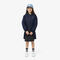 lacoste pleated jersey skirt