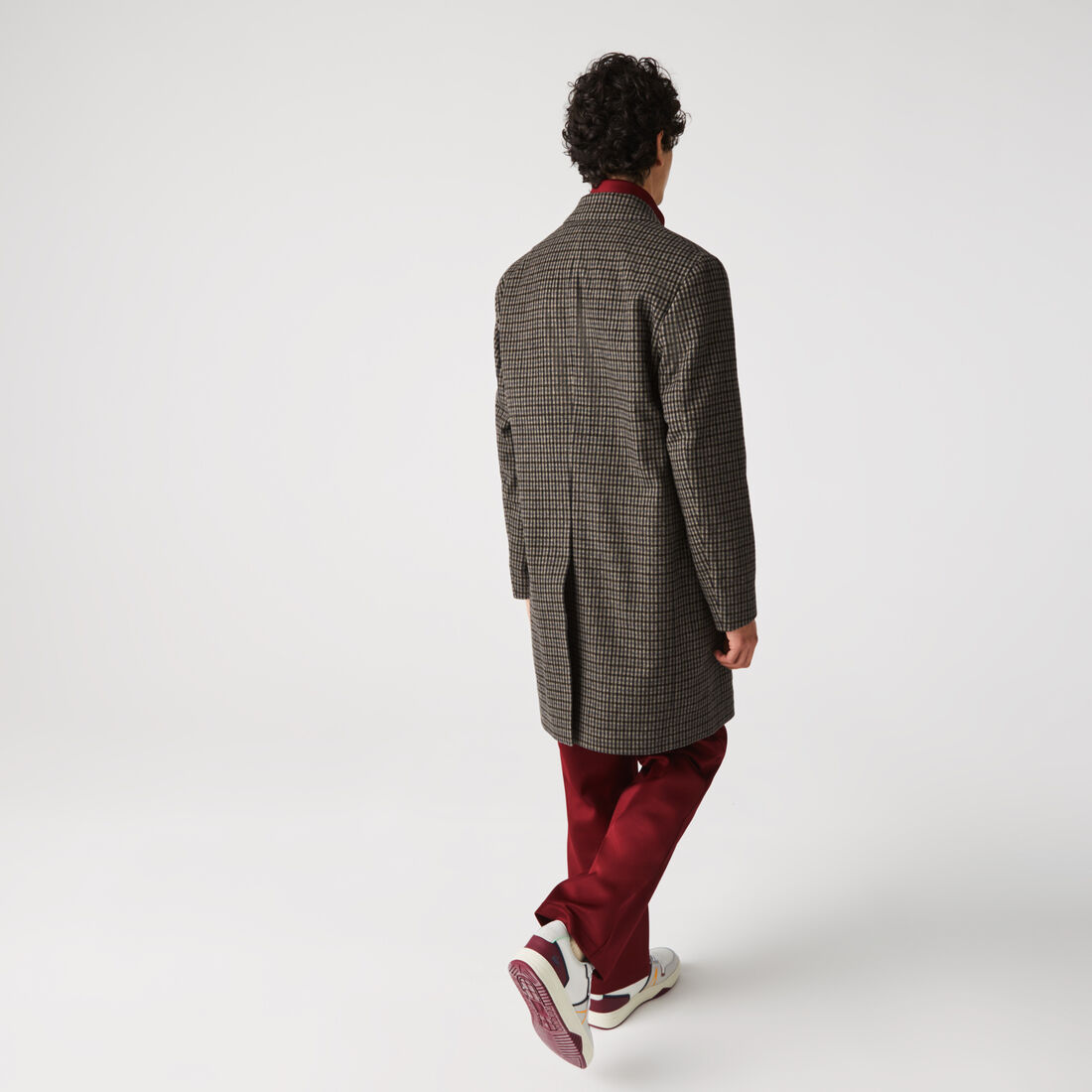 Men's Checked Responsible Wool Chesterfield Jacket Men's Checked Responsible Wool Chesterfield Jacket