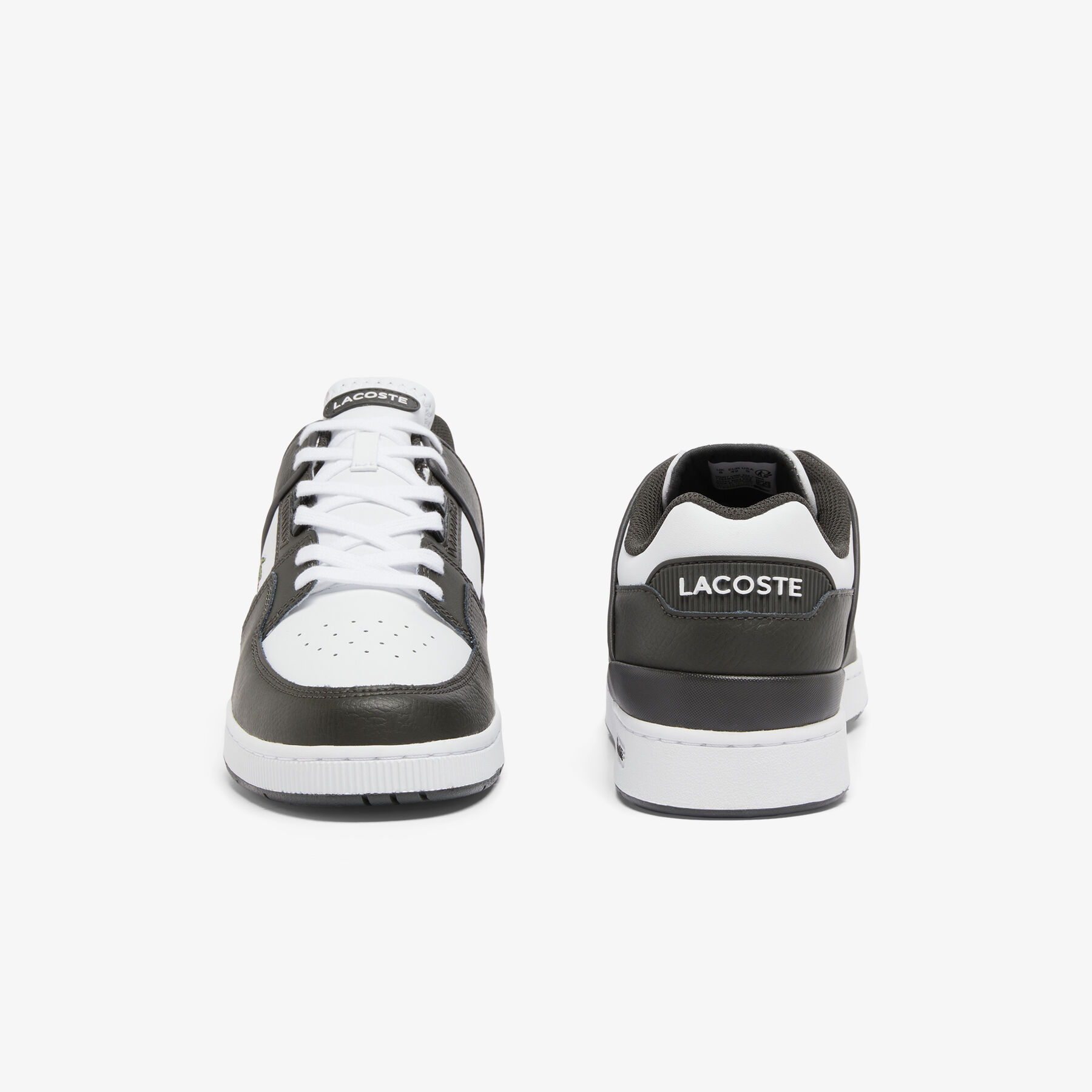 lacoste men s court cage leather sneakers