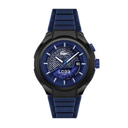 Lc33 Blue Silicone Watch