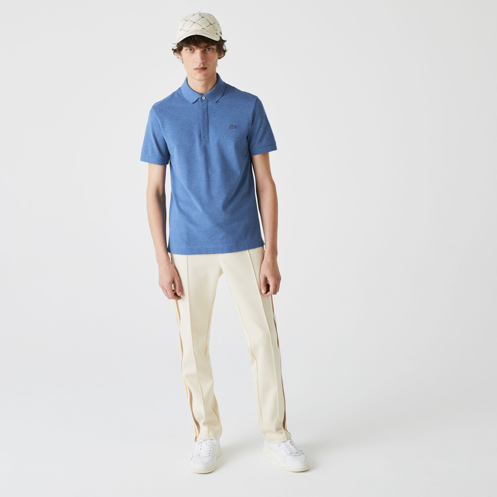 Regular Fit Paris Stretch Pique Polo Shirt