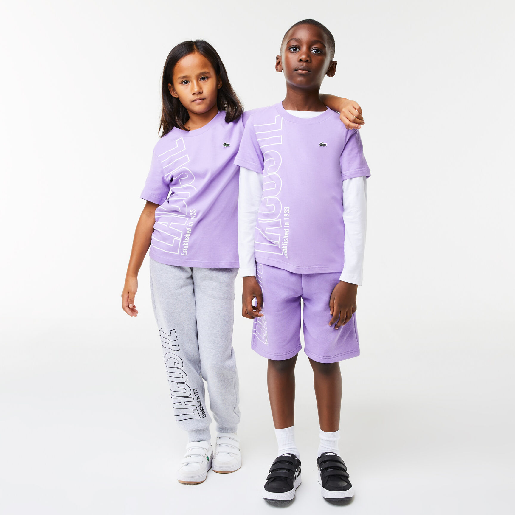 Kids' Lacoste Oversised Logo Cotton Jersey T-shirt Kids' Lacoste Oversised Logo Cotton Jersey T-shirt