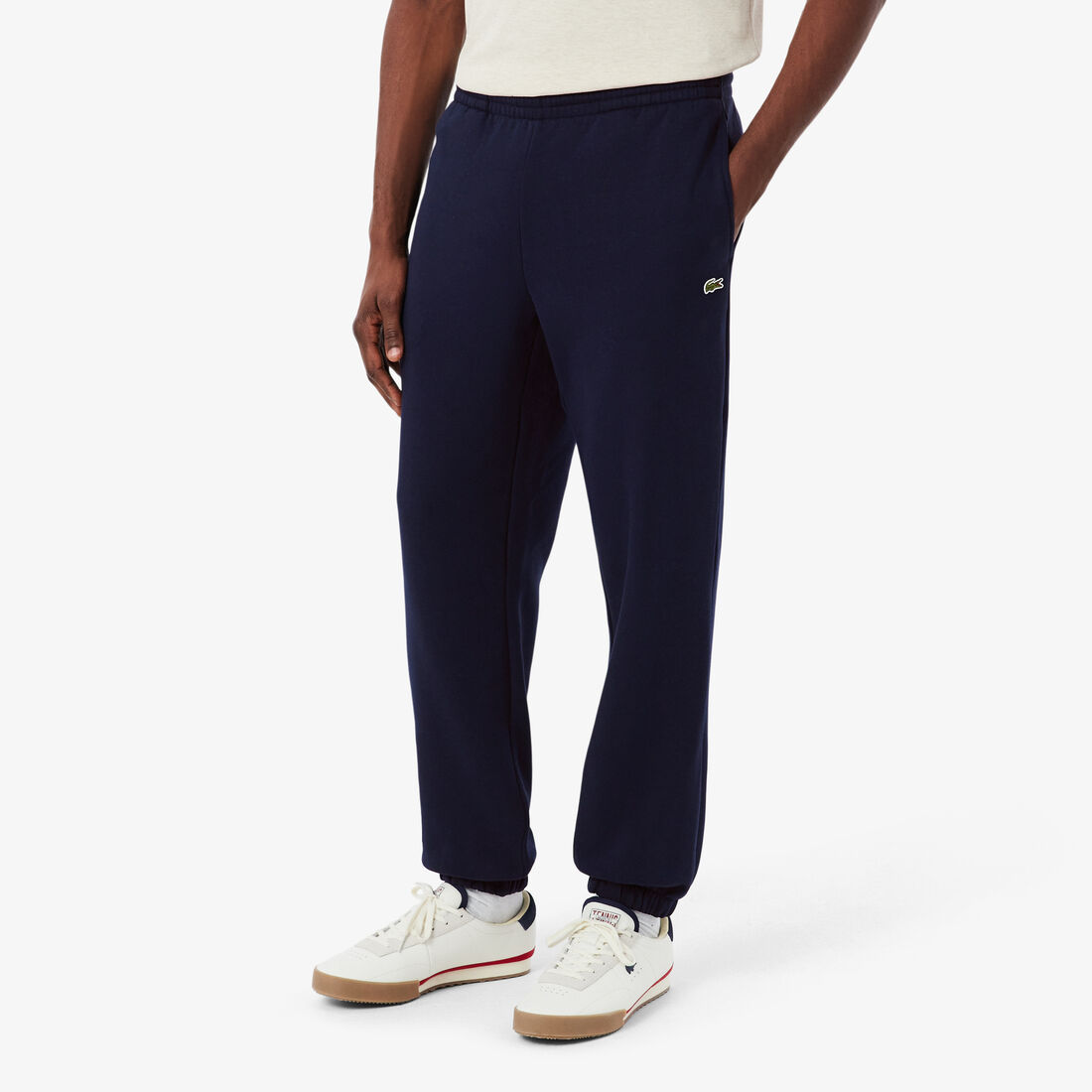 Men's Lacoste Brushed Fleece Jogger Trackpants Men's Lacoste Brushed Fleece Jogger Trackpants