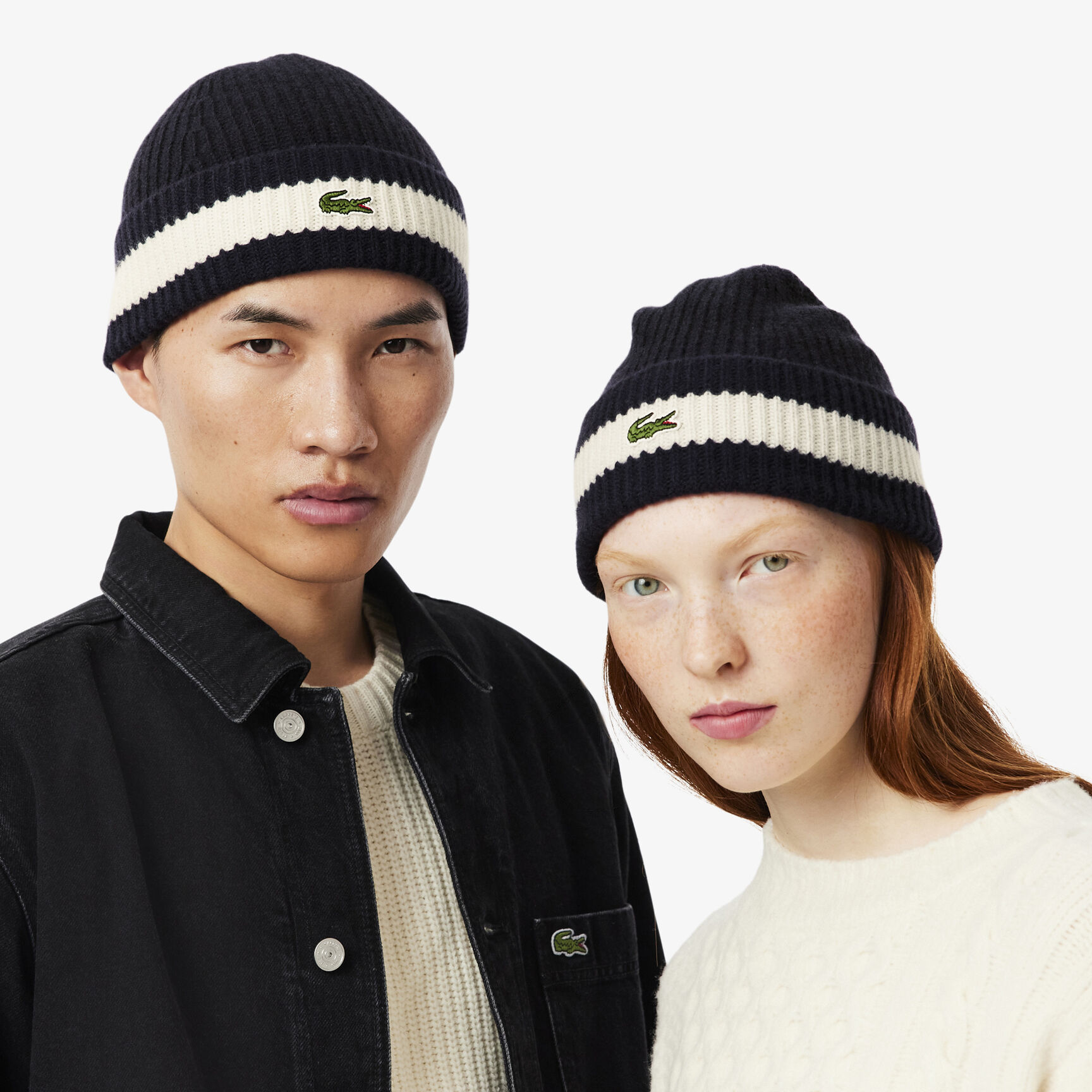 Rib Knit Carded Wool Beanie Rib Knit Carded Wool Beanie