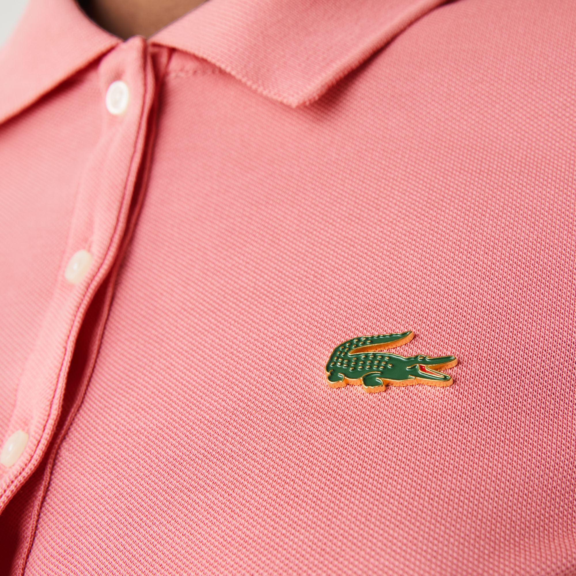 Women’s Lacoste LIVE Slim Fit Stretch Cotton Piqué Polo Women’s Lacoste LIVE Slim Fit Stretch Cotton Piqué Polo
