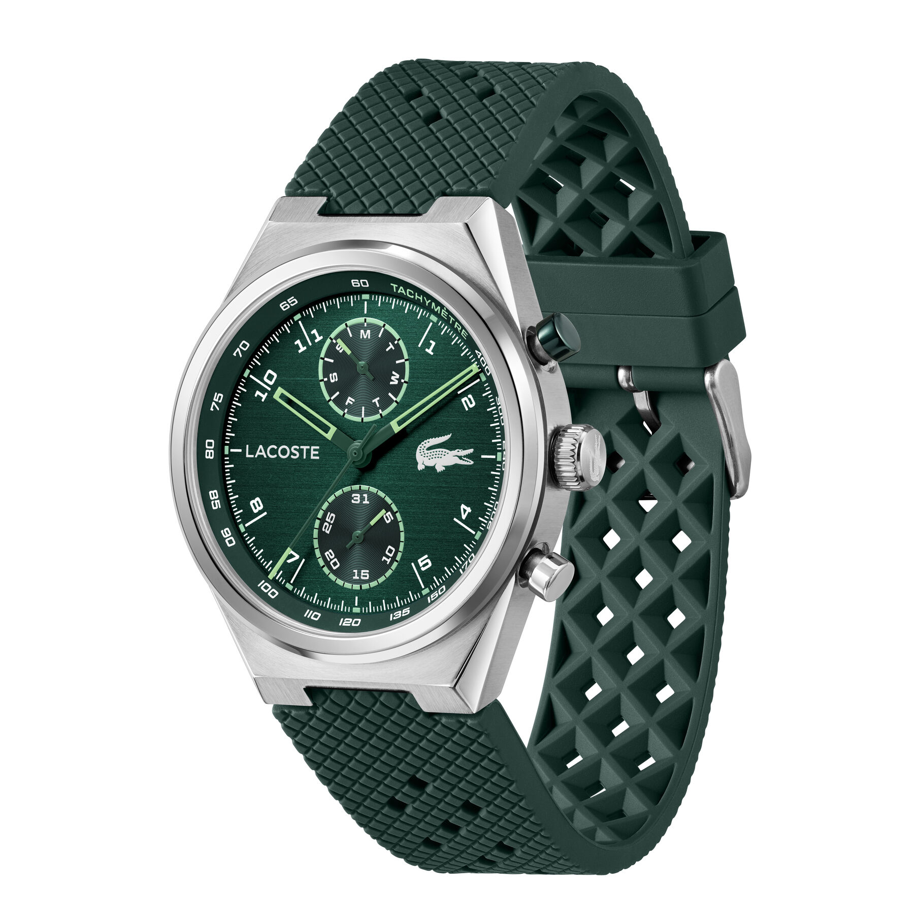 Green Silicone Strap Men's Watch lacoste green silicone strap men s watch