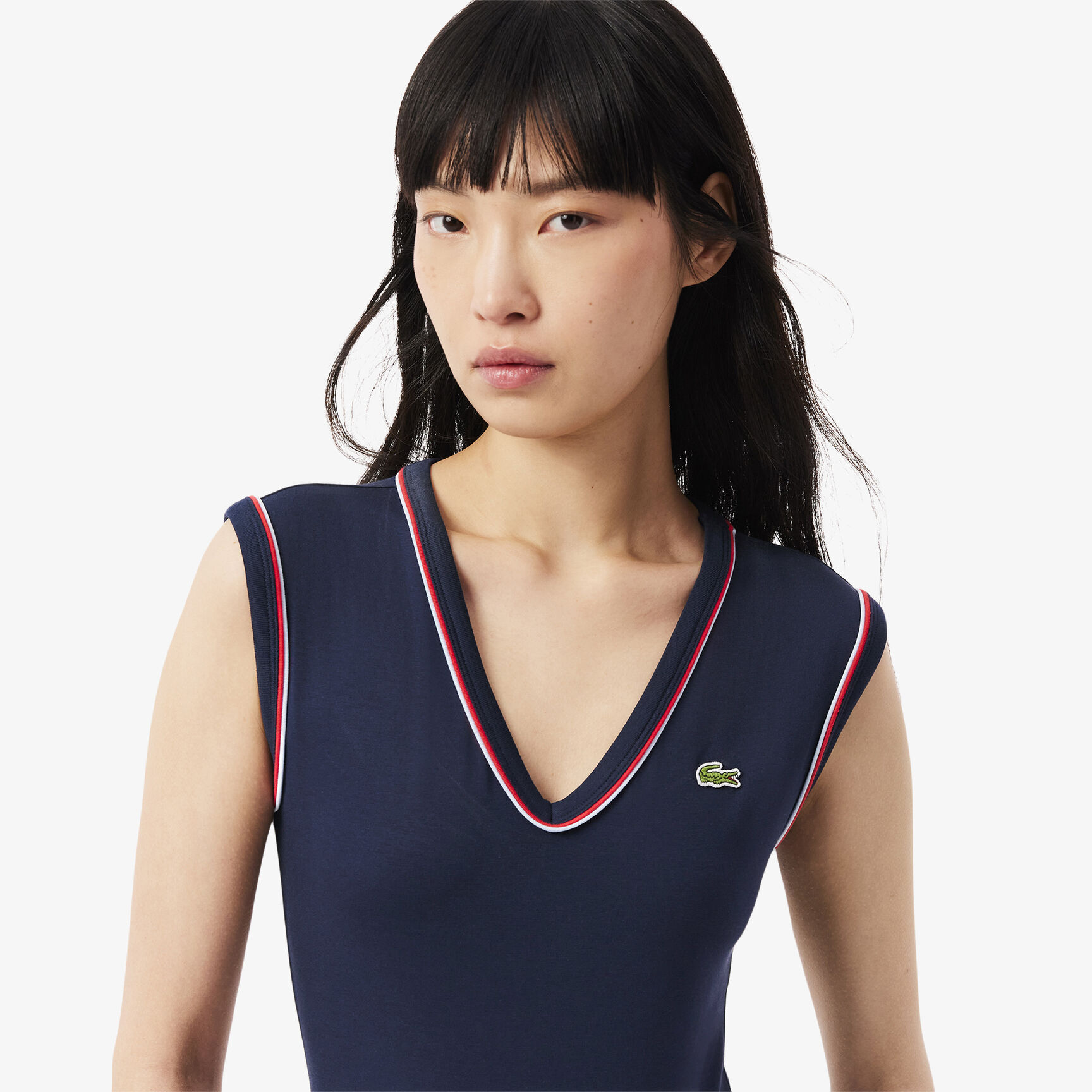 Slim Fit Open Back Cotton Body