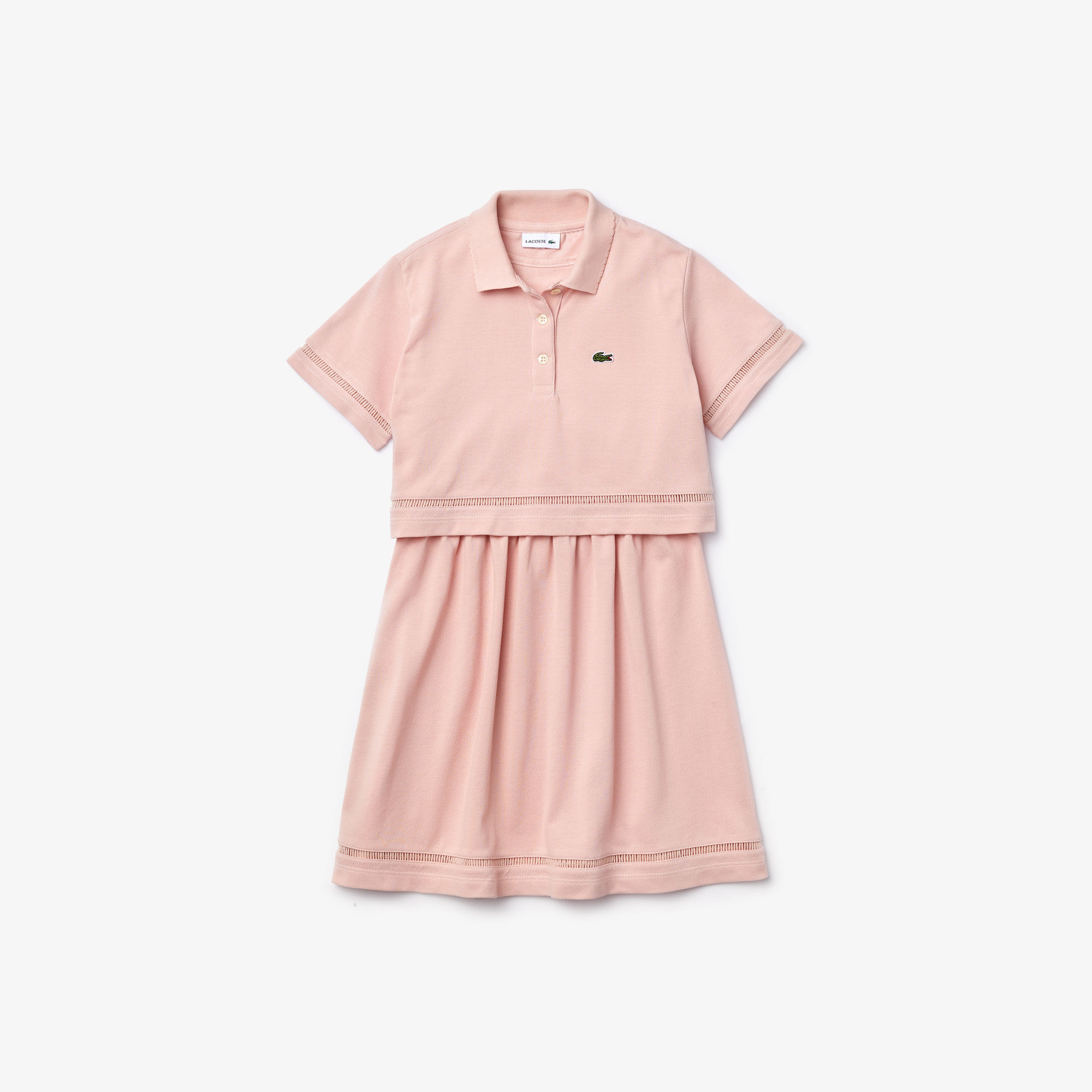 Girl’s Polo-Style Trompe l'Oeil Dress Girl’s Polo-Style Trompe l'Oeil Dress
