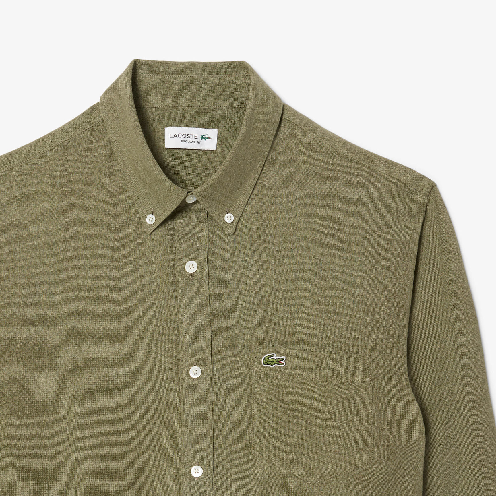 Regular Fit Linen Shirt