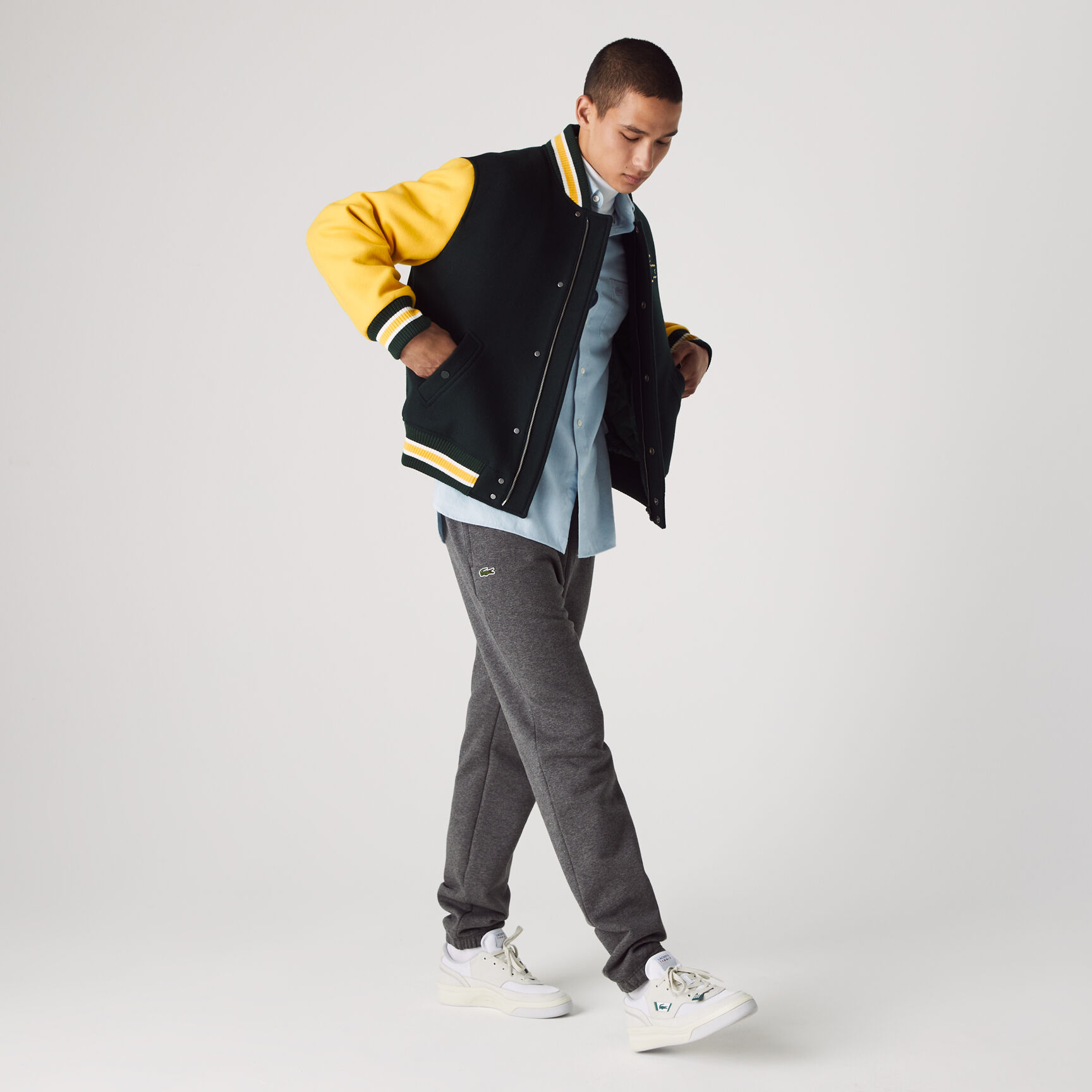 Men's Lacoste SPORT Tennis trackpants in fleece