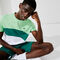 لاكوست تي شيرت تنس للرجال فائق الخفة مع كتل لونية مجموعة lacoste sport
