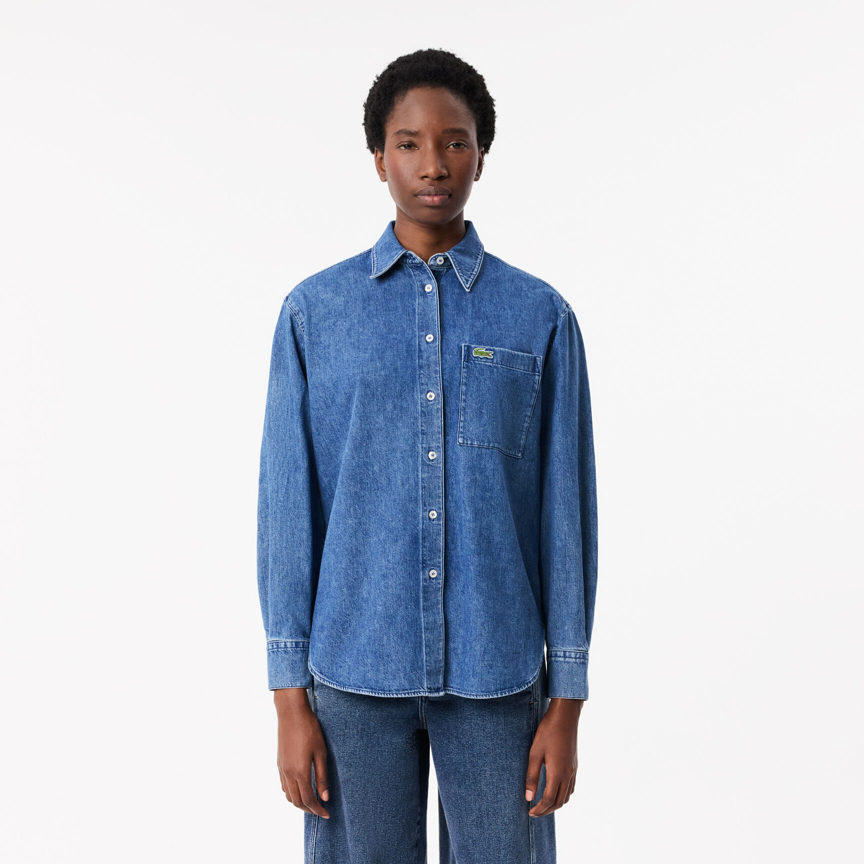 Oversized Denim Shirt Oversized Denim Shirt