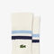 lacoste men s striped ankle stretch cotton socks