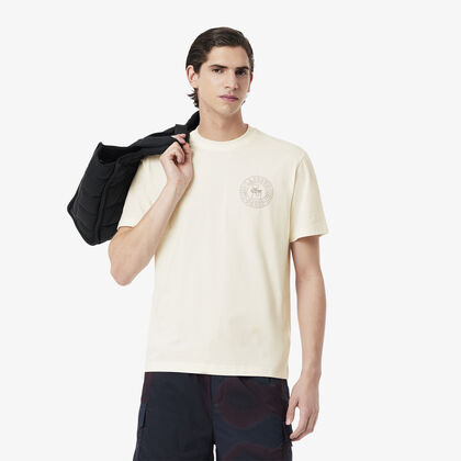 Print Badge Jersey T-shirt