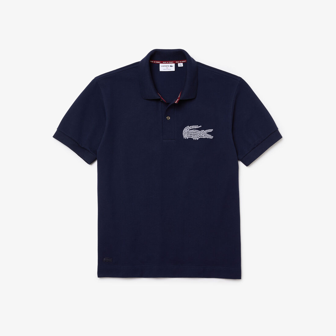 Men's Lacoste Made in France Classic Fit Organic Cotton Polo Shirt Men's Lacoste Made in France Classic Fit Organic Cotton Polo Shirt