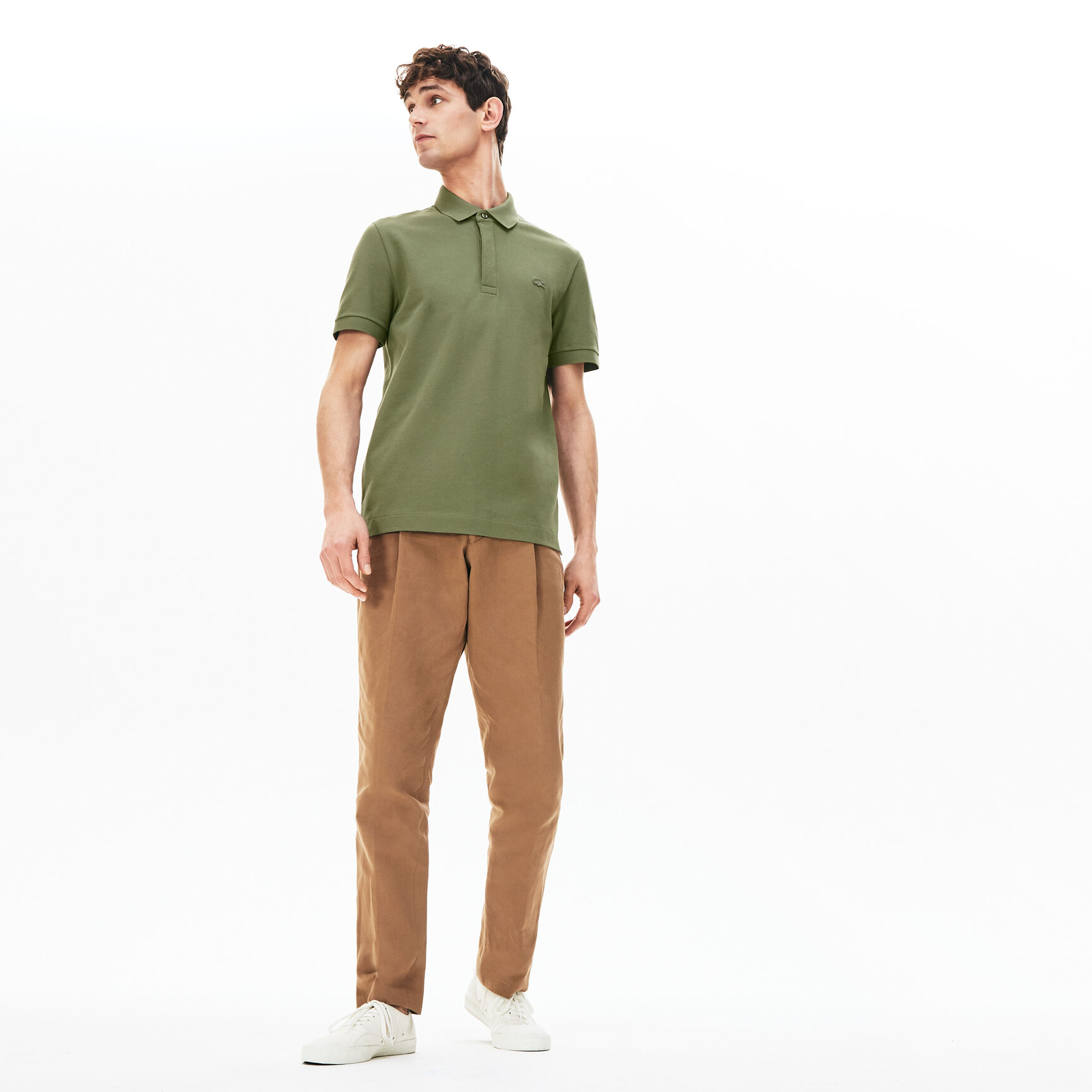 Regular Fit Paris Stretch Pique Polo Shirt