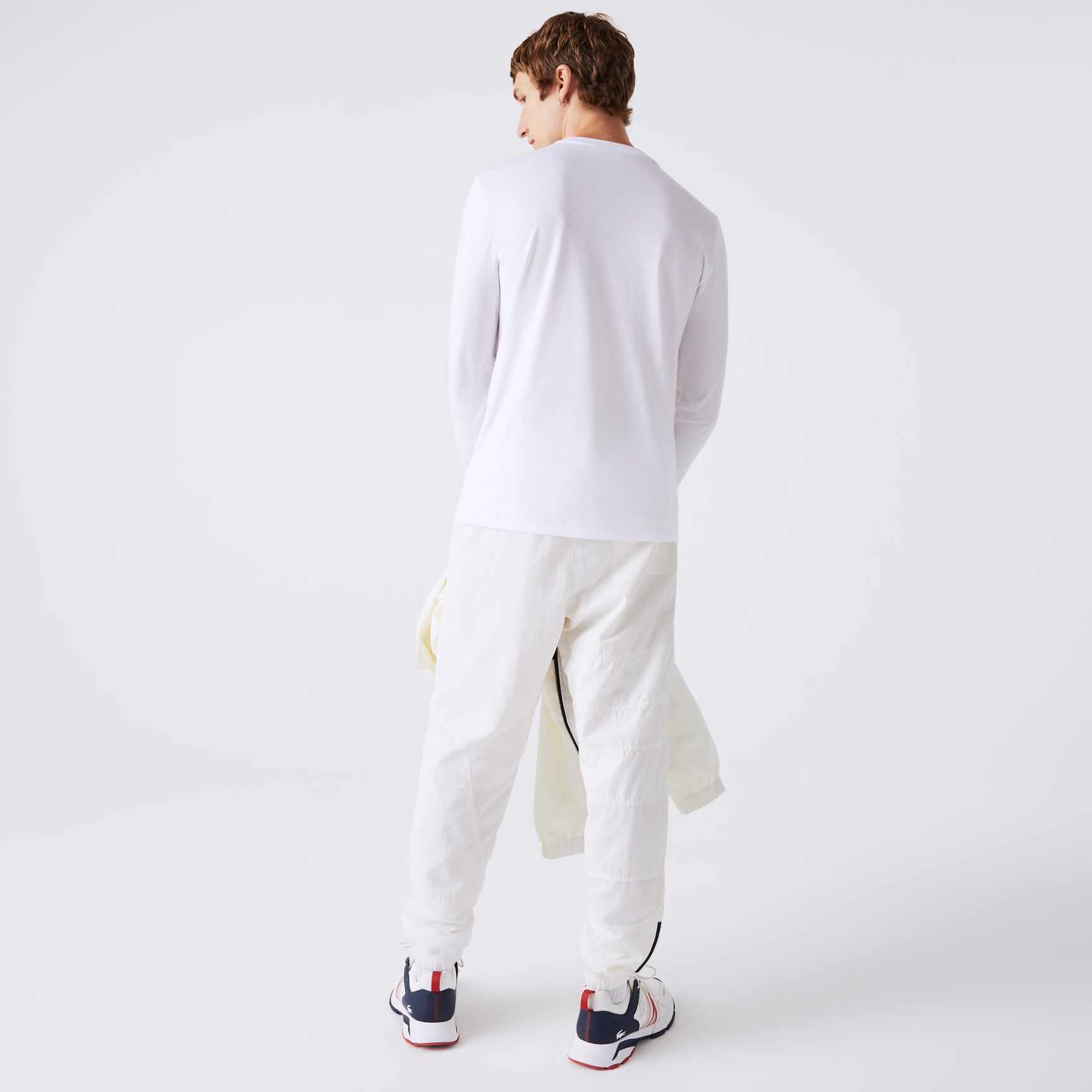 Men's Lacoste Patchwork Water-Repellent Trackpants Men's Lacoste Patchwork Water-Repellent Trackpants