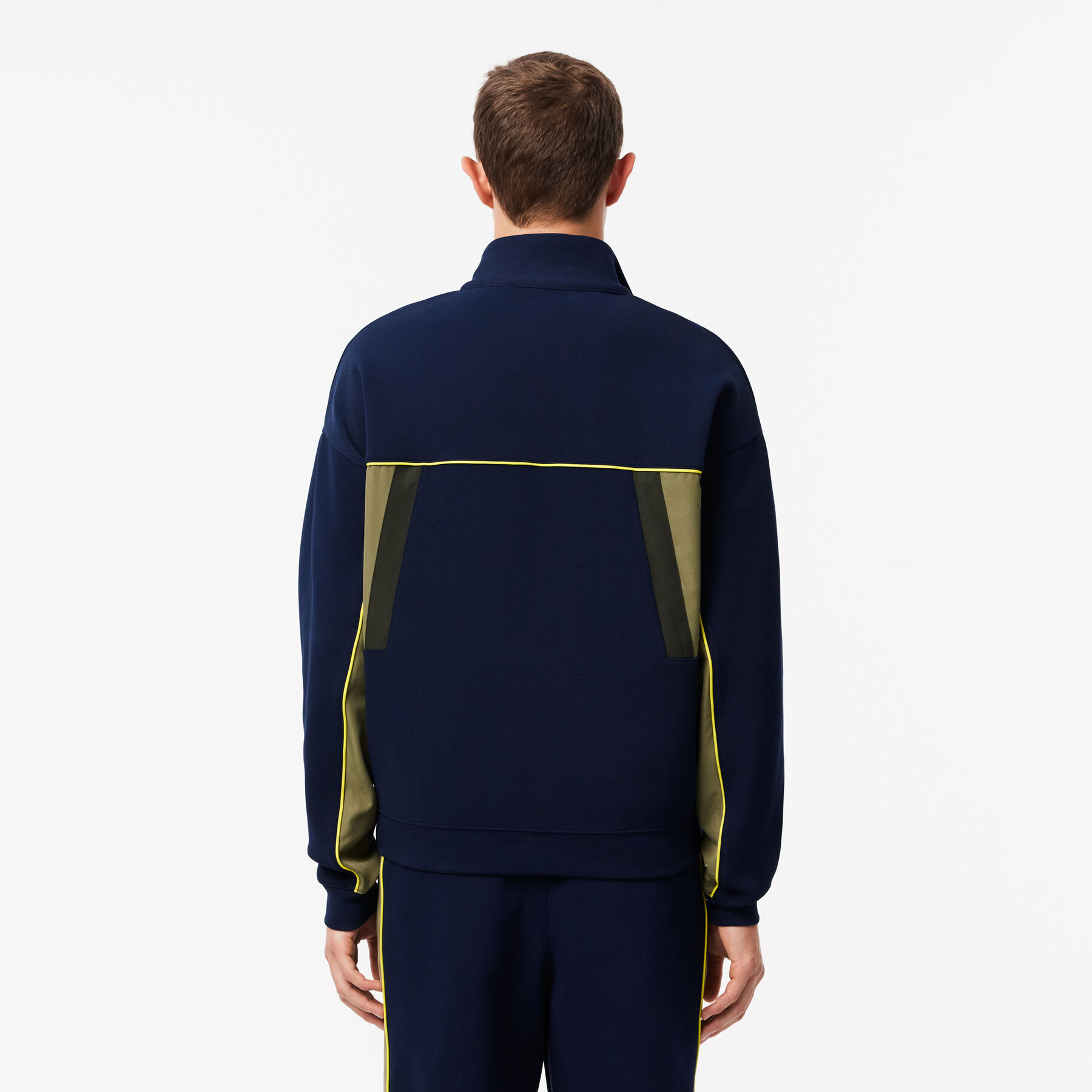 Loose Fit Zip Sweatshirt lacoste loose fit zip sweatshirt