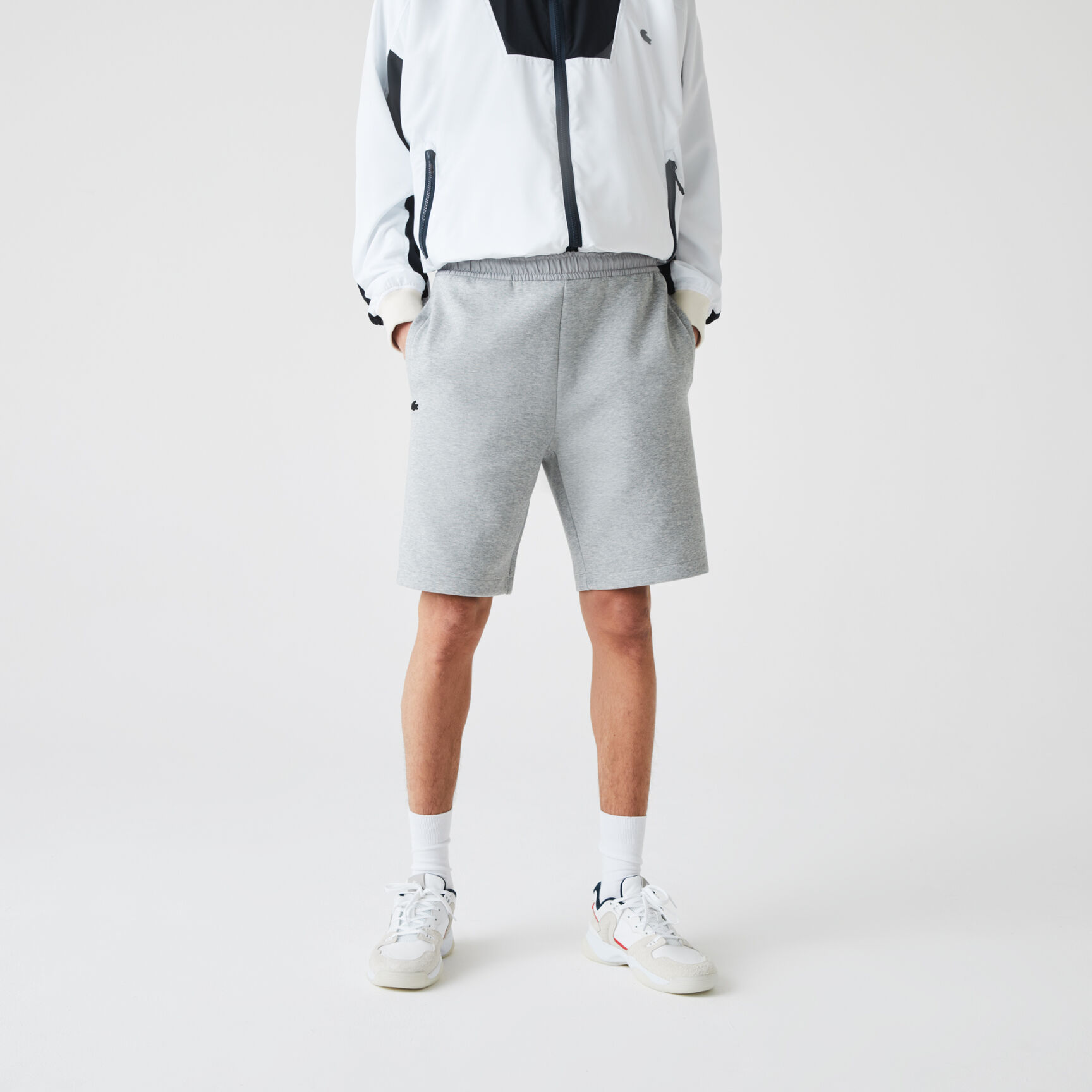 Men’s Bimaterial Cotton Blend Shorts Men’s Bimaterial Cotton Blend Shorts