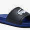 Men's Lacoste Croco Rubber Duo-Tone Slides men s lacoste croco rubber duo tone slides