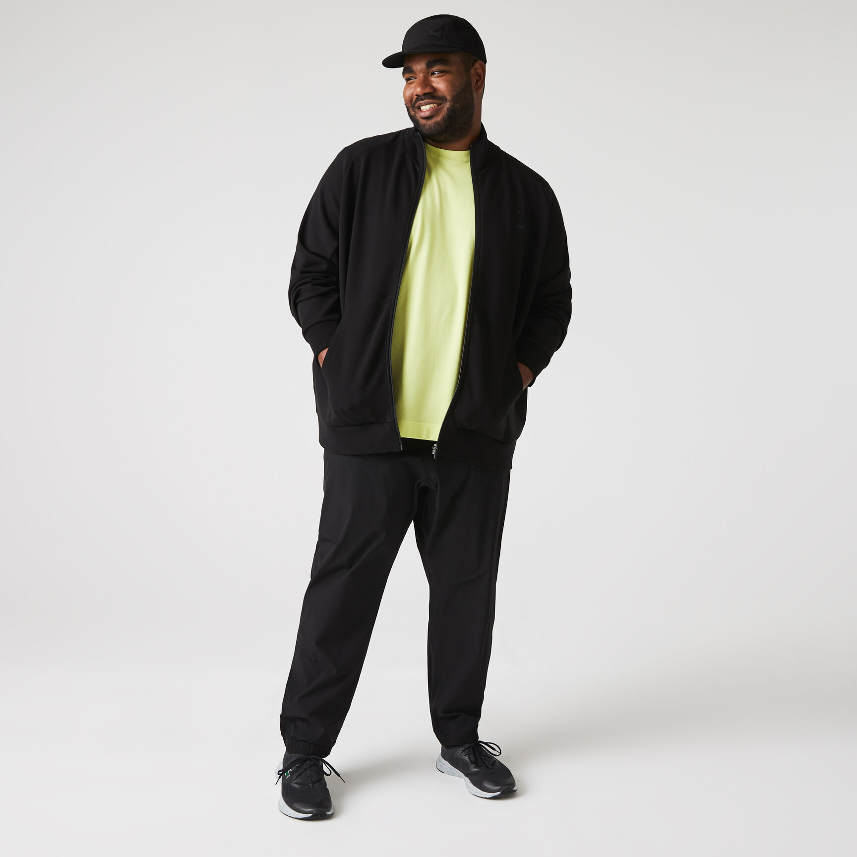 سويت شيرت لاكوست قطن عضوي ناعم للرجال