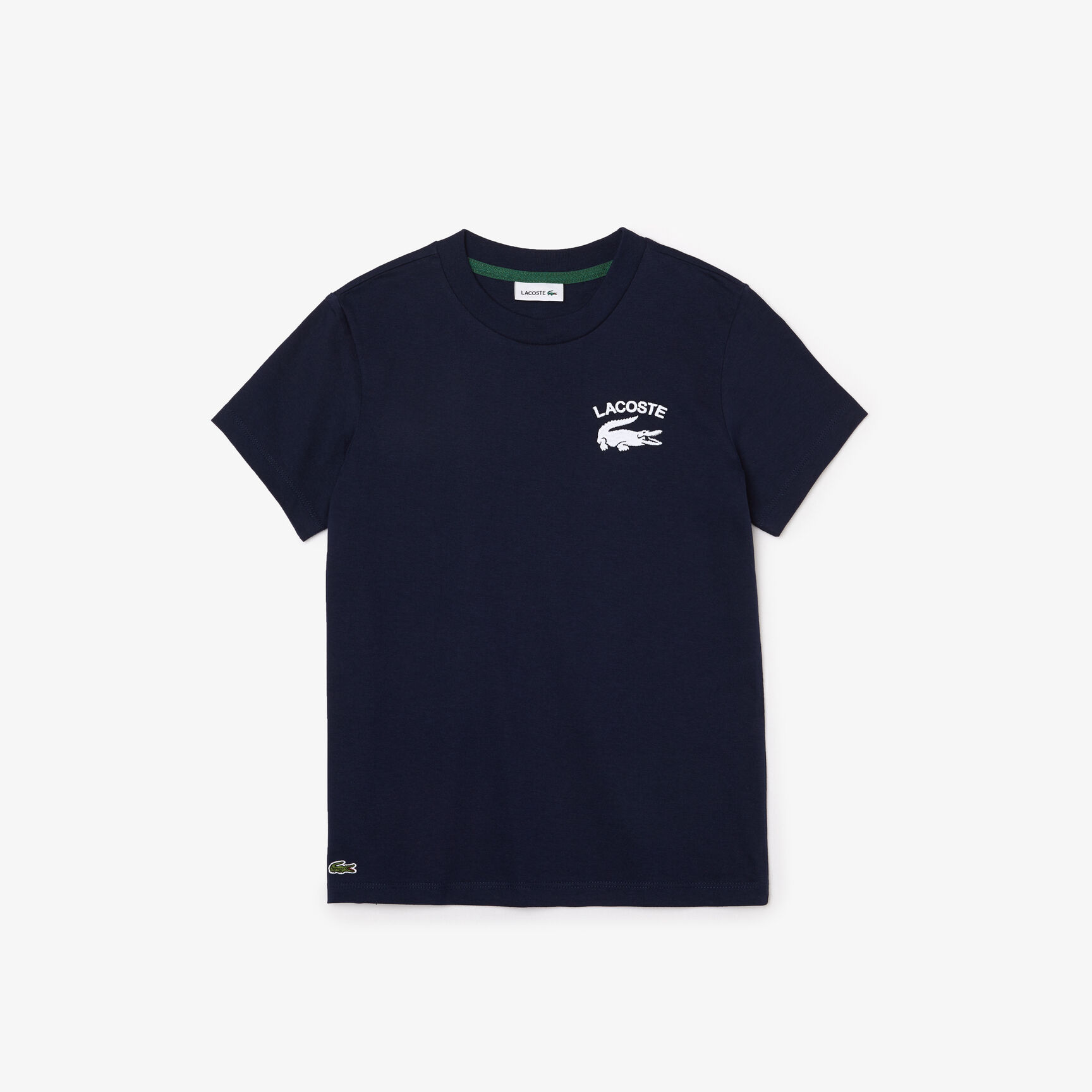 Boys' Lacoste Printed Cotton Jersey T-shirt