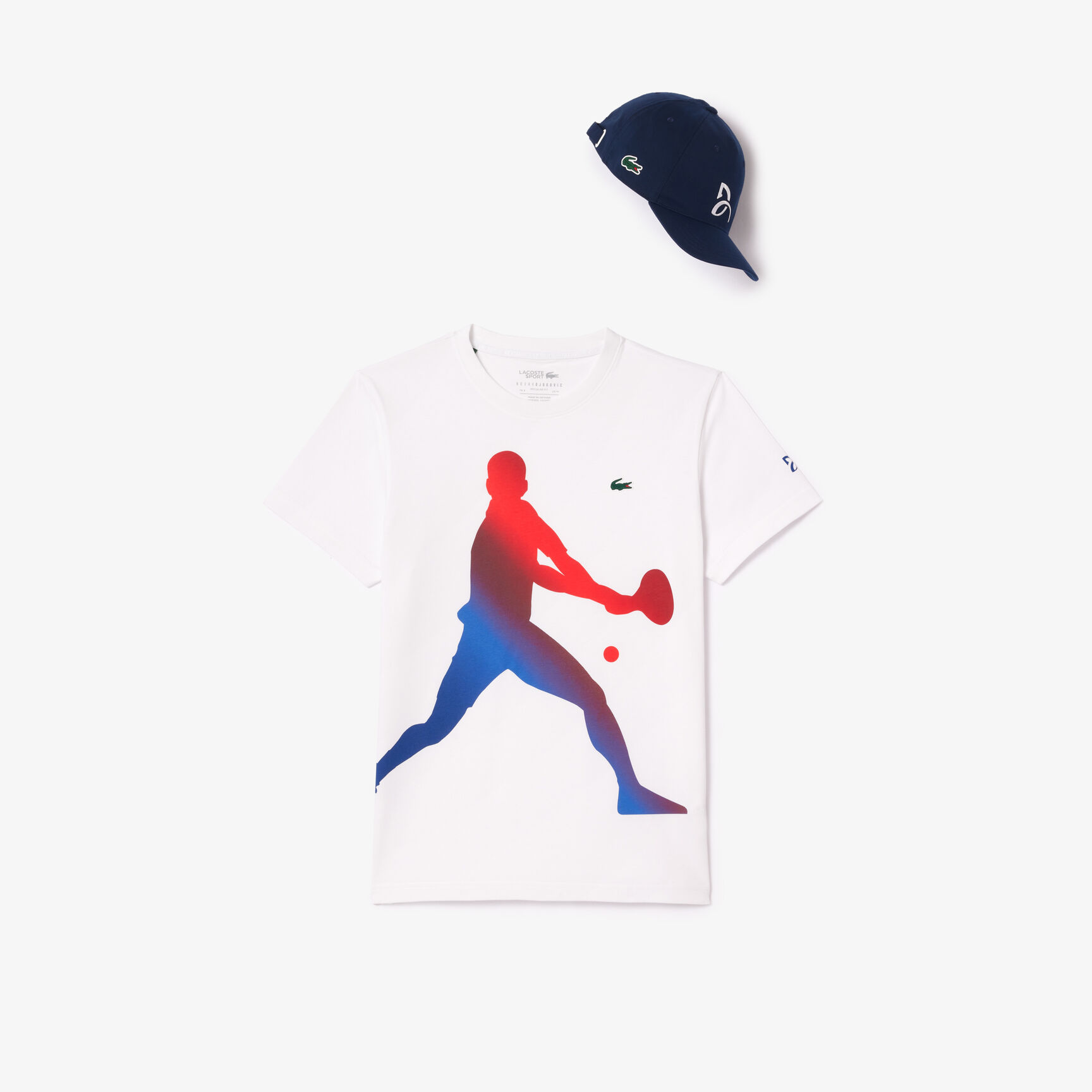 Lacoste Tennis x Novak Djokovic T-shirt and Cap Set Lacoste Tennis x Novak Djokovic T-shirt and Cap Set
