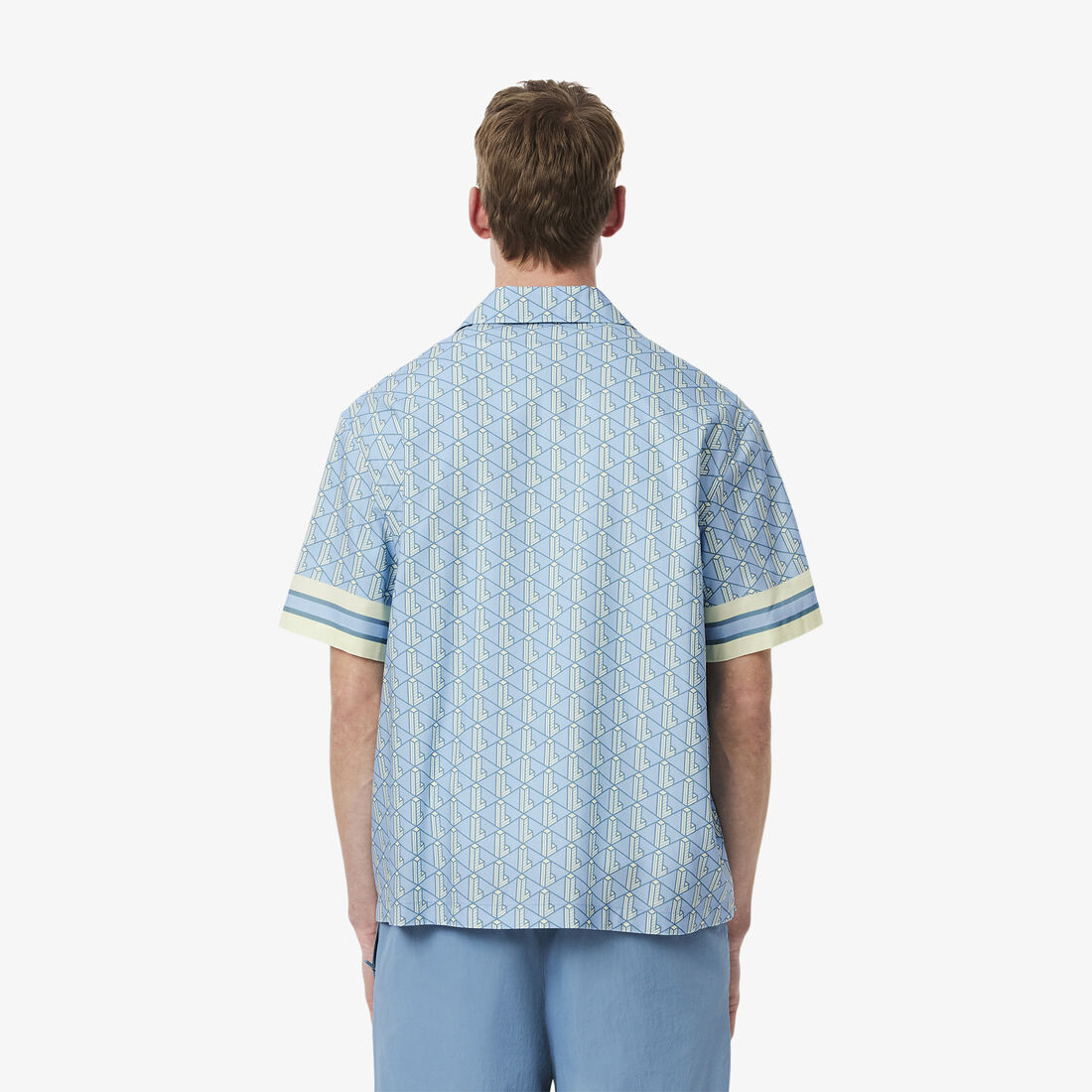 Straight Cut Monogram Shirt Straight Cut Monogram Shirt