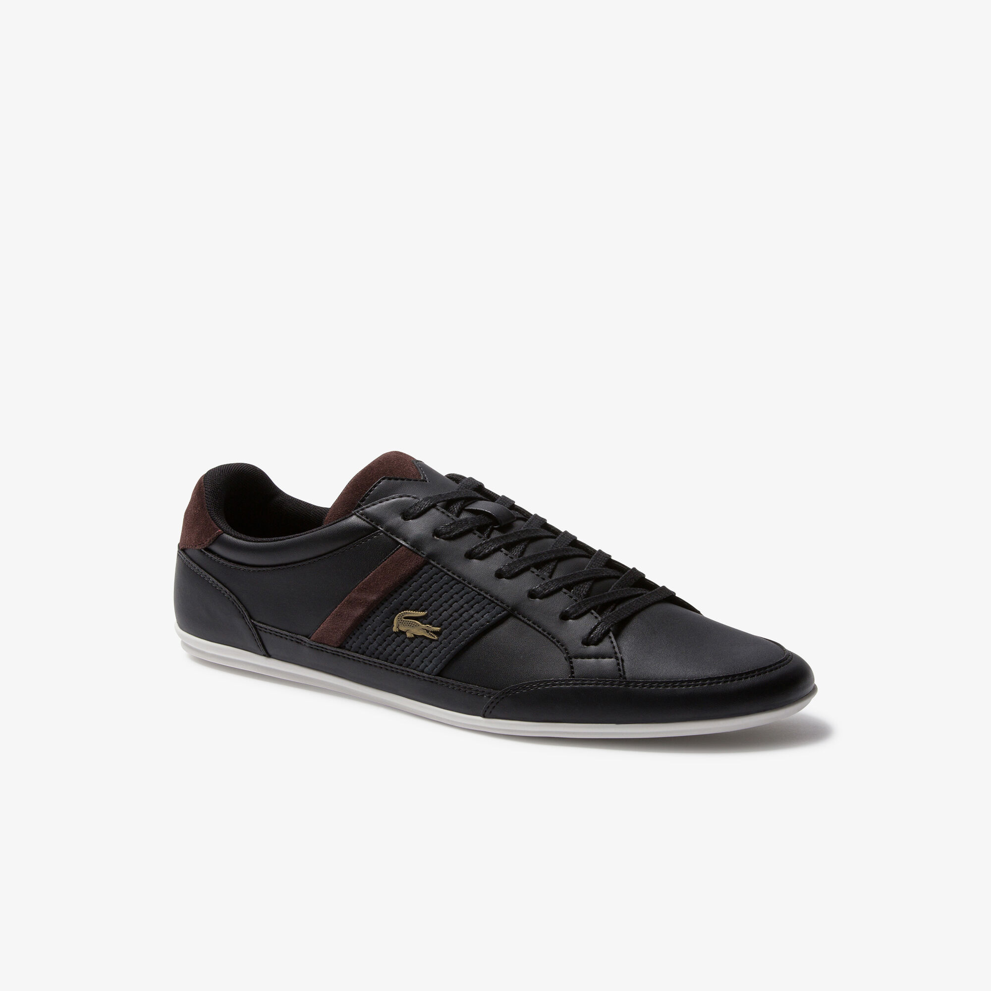 Buy Men s Chaymon Leather and Synthetic Trainers Lacoste EG