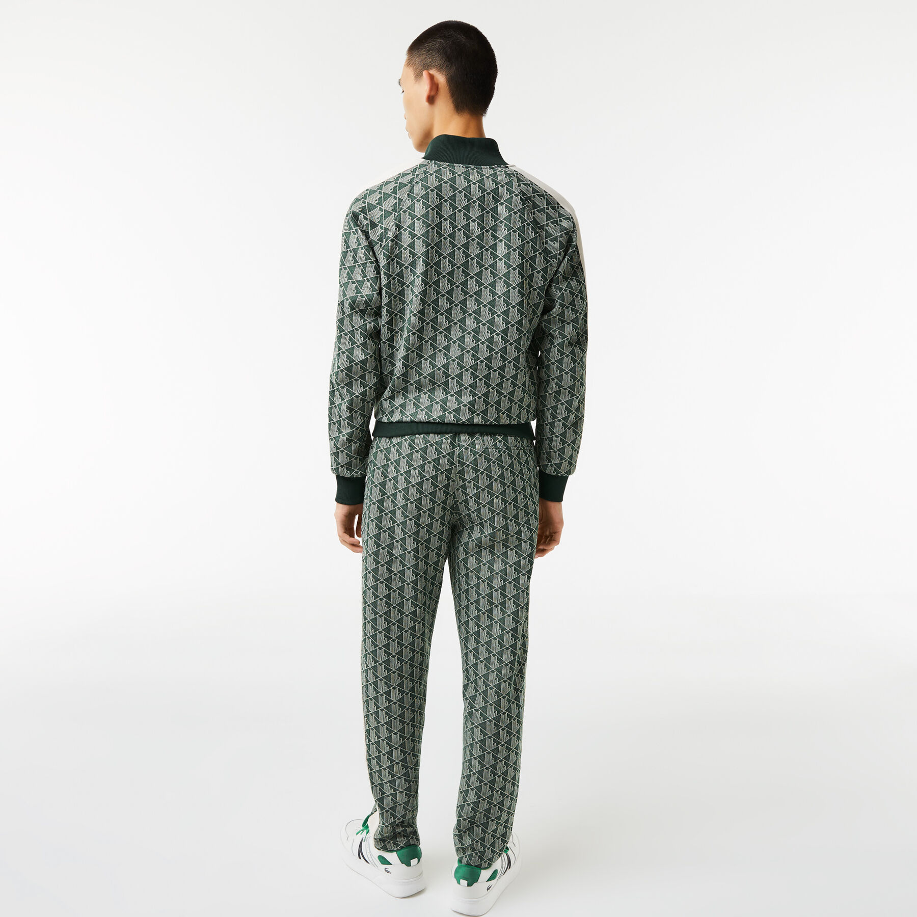 Men's Lacoste Monogram Print Trackpants men s lacoste monogram print trackpants