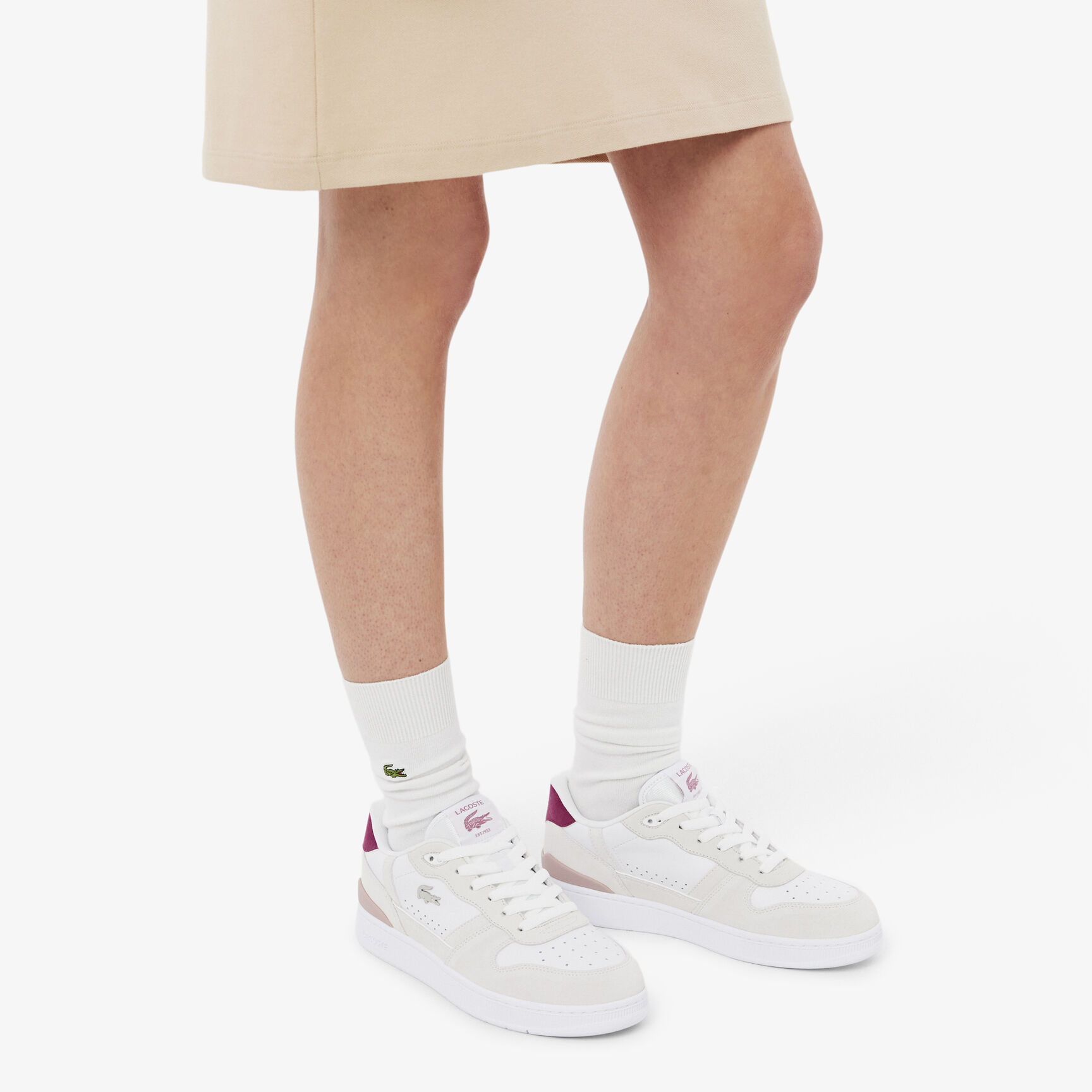 Women's T-Clip Set Suede Sneakers