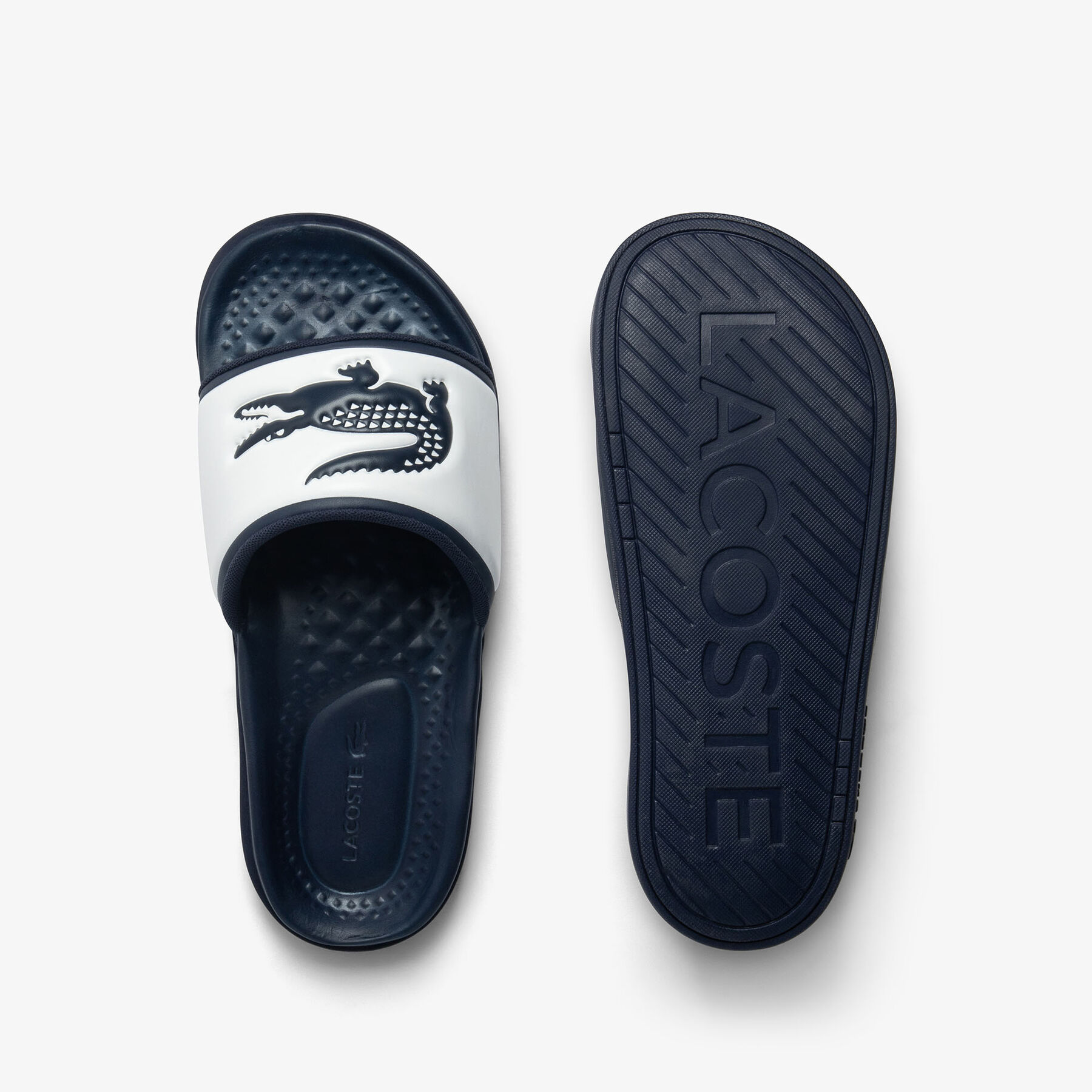 lacoste men s serve slide dual
