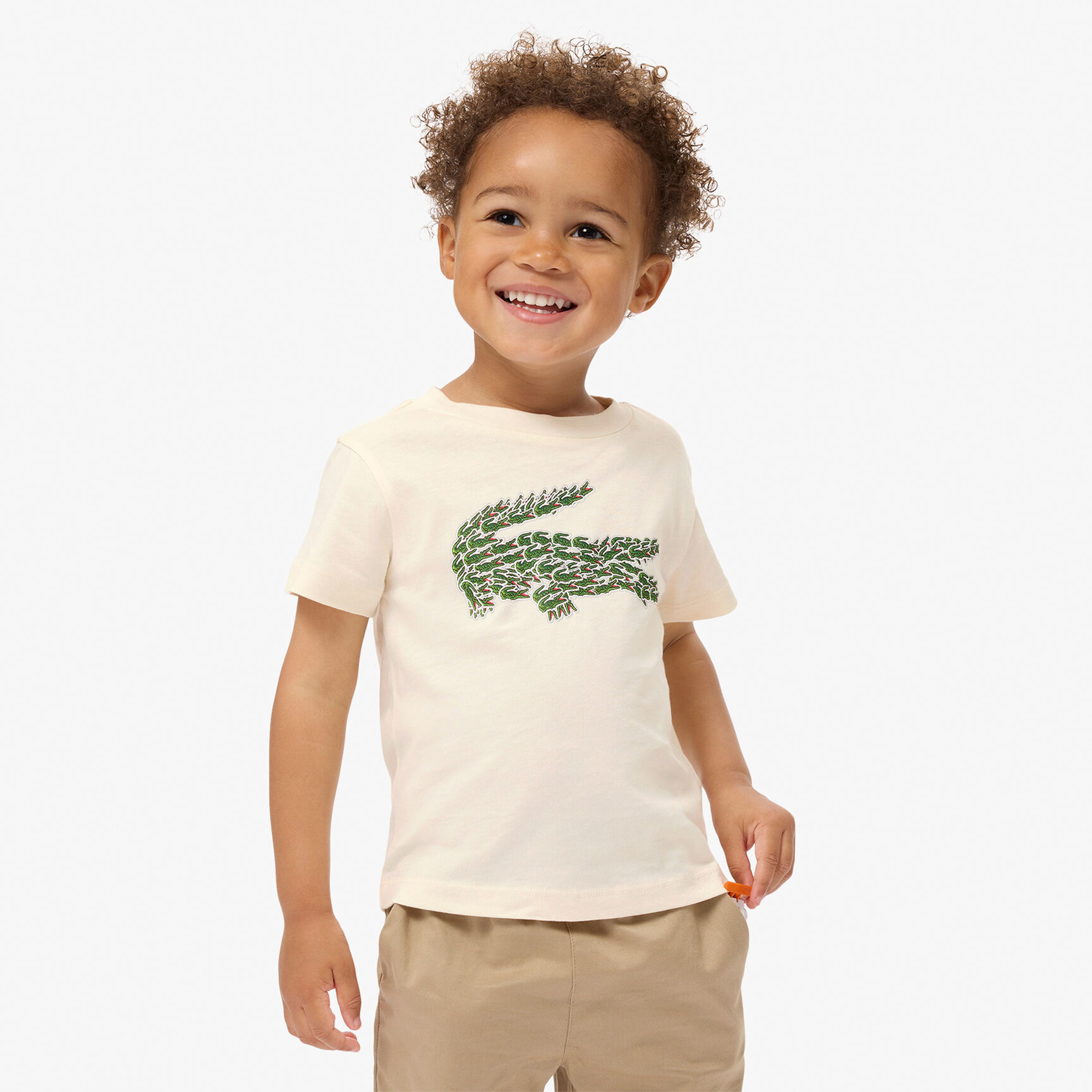 Crocodile Print Cotton T-shirt Crocodile Print Cotton T-shirt