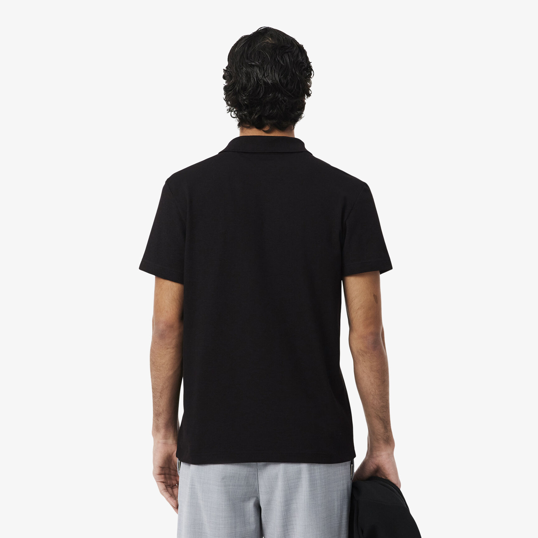 Regular Fit Cotton Blend Polo Shirt