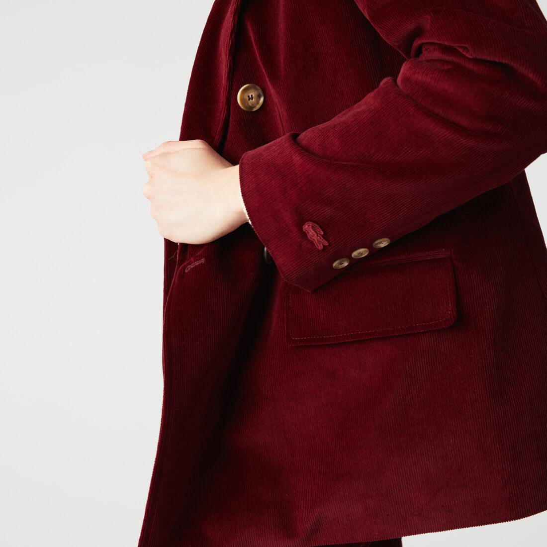 Women’s Double-Breasted Corduroy Jacket Women’s Double-Breasted Corduroy Jacket