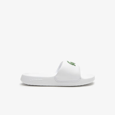 Women's Lacoste Croco 1.0 Synthetic Slides