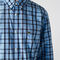 lacoste men s regular fit check cotton poplin shirt