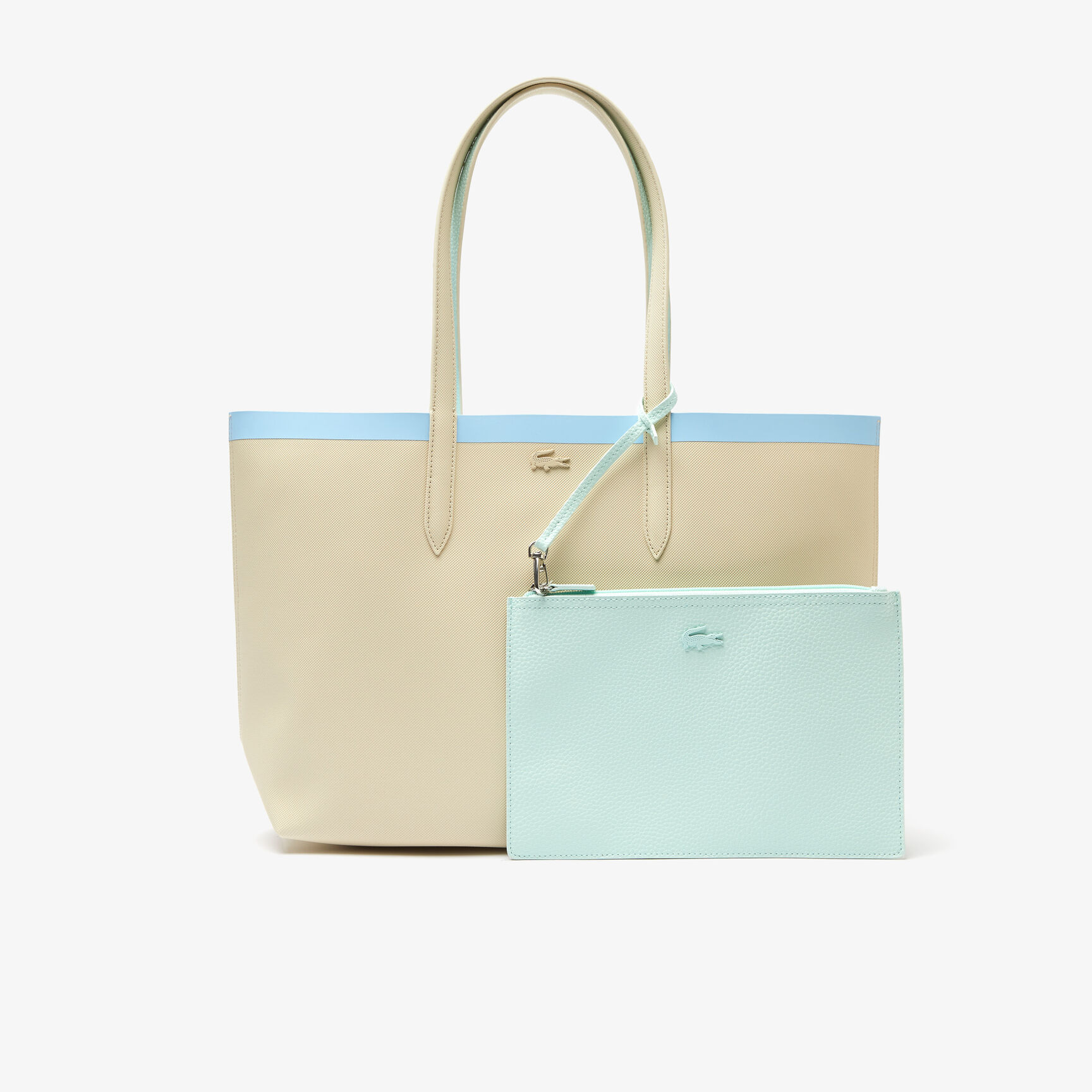 Women's Anna Removable Zip Pouch Canvas Large Shopper Bag Women's Anna Removable Zip Pouch Canvas Large Shopper Bag