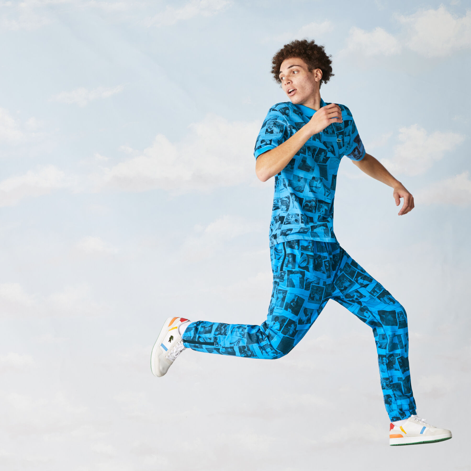 Unisex Lacoste LIVE Polaroid Collaboration Tracksuit Pants unisex lacoste live polaroid collaboration tracksuit pants