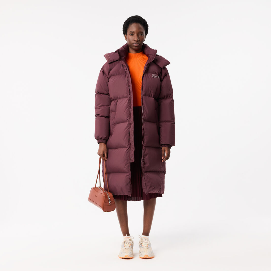 Women's Elasticised Waist Flowing Pleated Skirt Women's Elasticised Waist Flowing Pleated Skirt