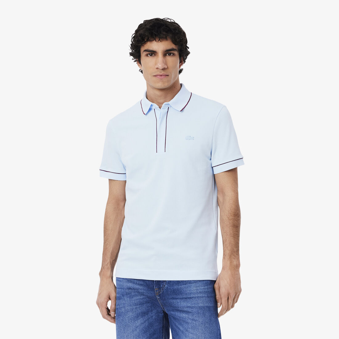 Regular Fit Paris Stretch Pique Polo Shirt