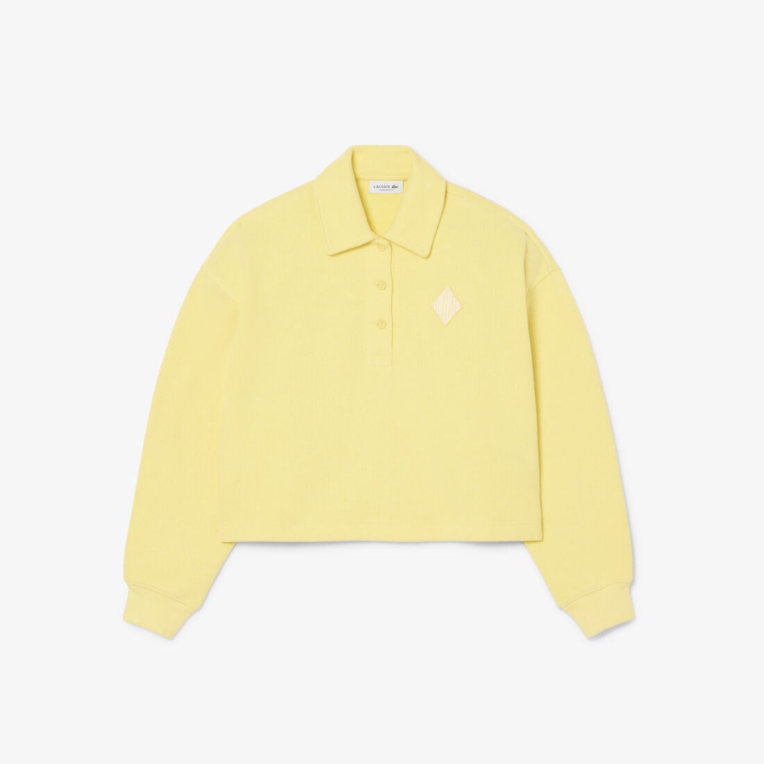 Oversized Ribbed Polo Sweatshirt Oversized Ribbed Polo Sweatshirt