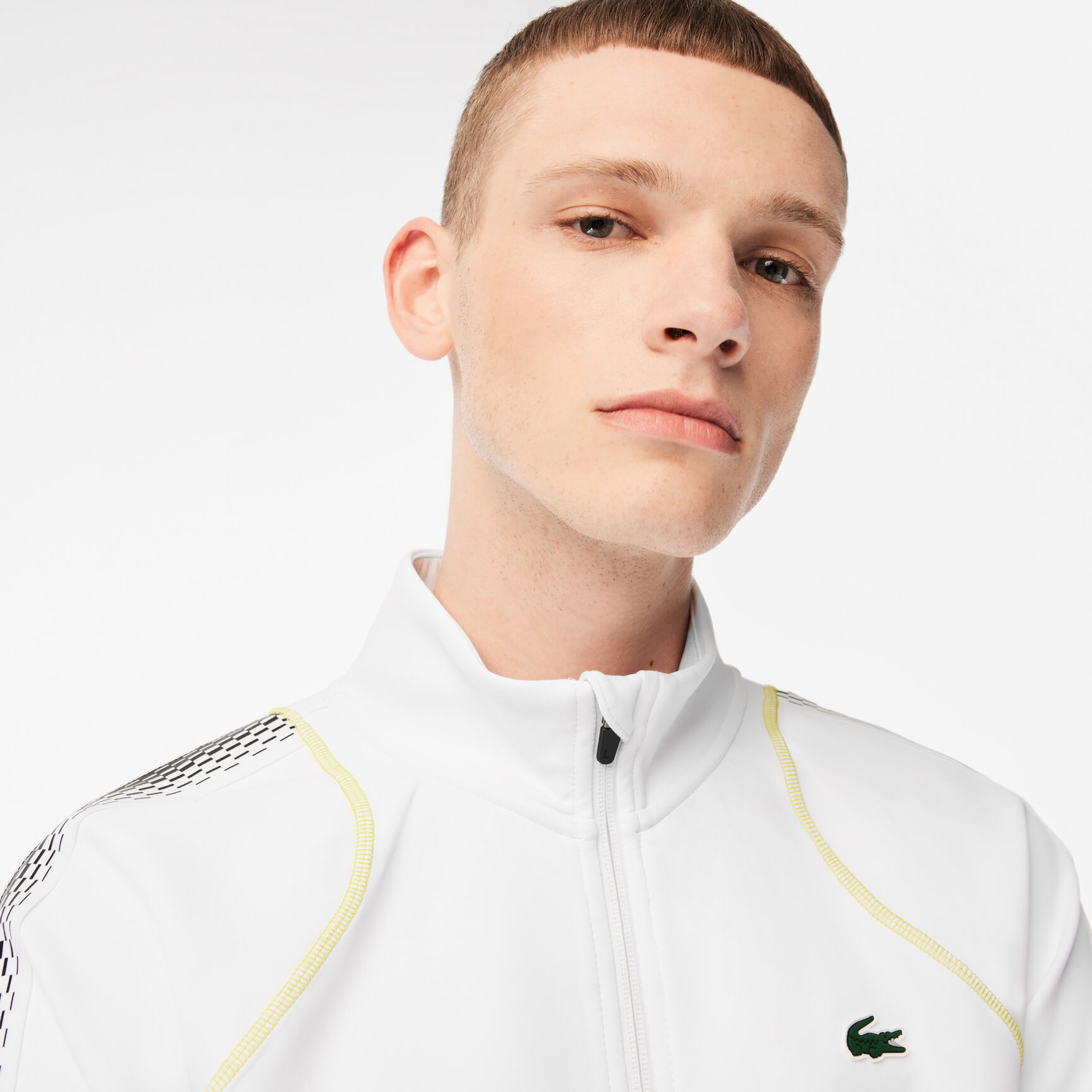 Men&rsquo;s Lacoste Tennis x Daniil Medvedev Zipped Sweatshirt
