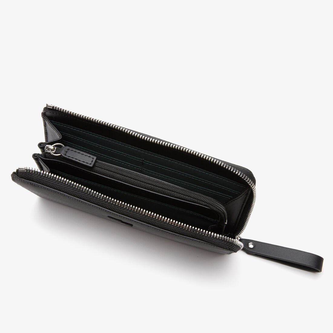 محفظة لاكوست بثماني فتحات للبطاقات وسحّاب للجنسين محفظة لاكوست بثماني فتحات للبطاقات وسحّاب للجنسين