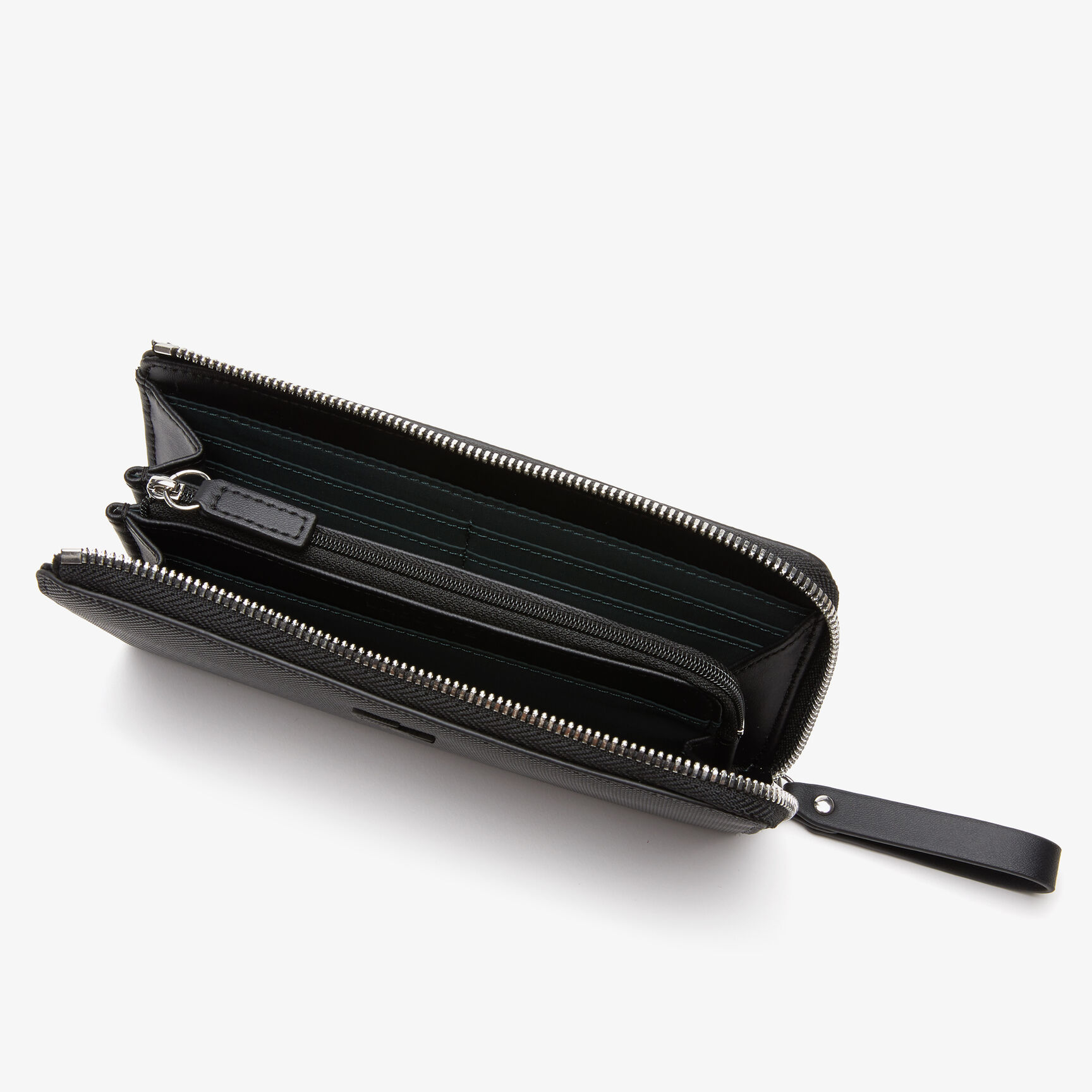 Unisex Lacoste Eight Card Slot Zip Wallet Unisex Lacoste Eight Card Slot Zip Wallet