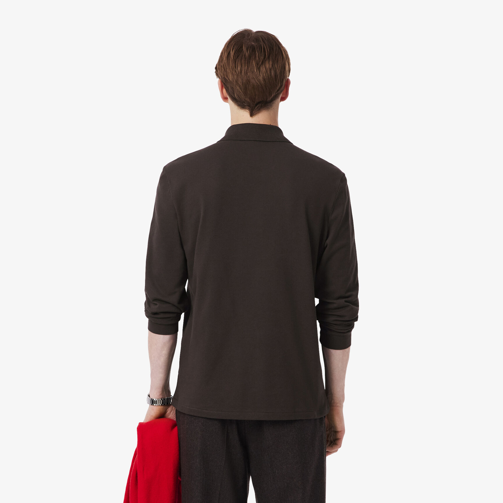 Classic Fit Long Sleeved L.12.12 Polo Shirt Classic Fit Long Sleeved L.12.12 Polo Shirt