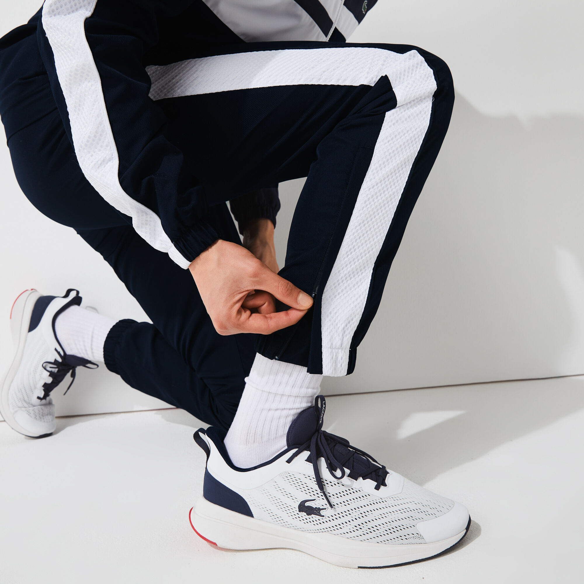 Men’s Lacoste SPORT High Neck Tennis Tracksuit Men’s Lacoste SPORT High Neck Tennis Tracksuit