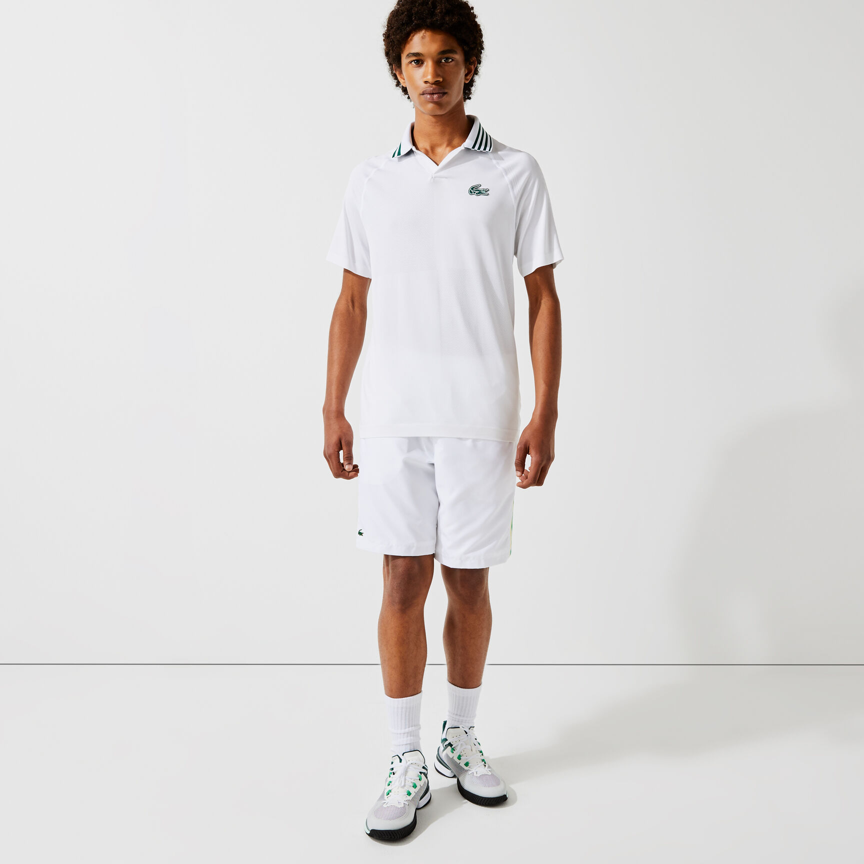 Men’s Lacoste SPORT Breathable Seamless Regular Fit Polo Men’s Lacoste SPORT Breathable Seamless Regular Fit Polo